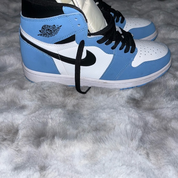 Nike Air UNC Retro 1’s Jordan Sneakers - UNC Blue White Black